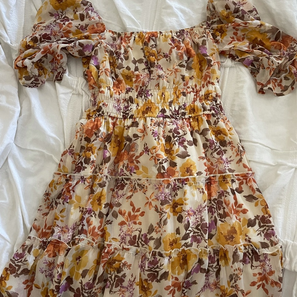 Off shoulder sundress